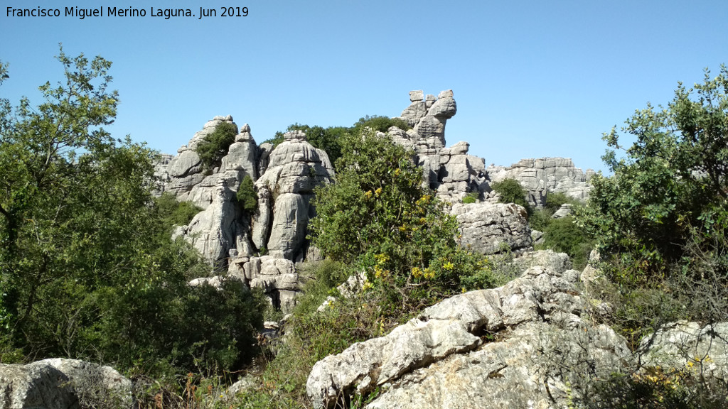 Torcal de Antequera. Los Prismáticos - Torcal de Antequera. Los Prismáticos. 