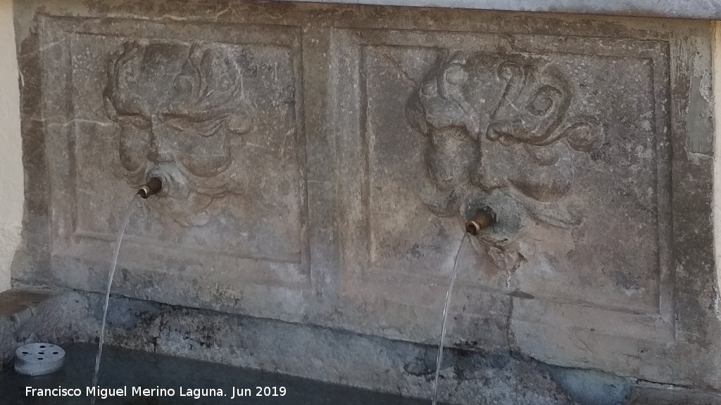 Carmen de los Mártires. Fuente del Palacete - Carmen de los Mártires. Fuente del Palacete. Caños