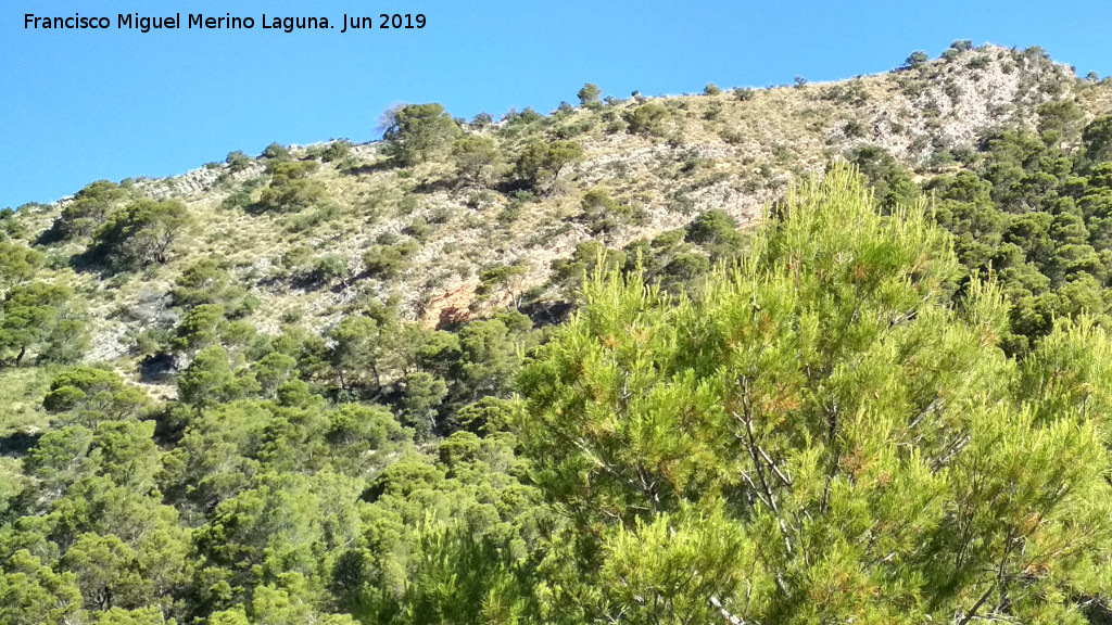 Cerro Cuchillejo - Cerro Cuchillejo. Abrigos con canteras de sílex prehistóricas