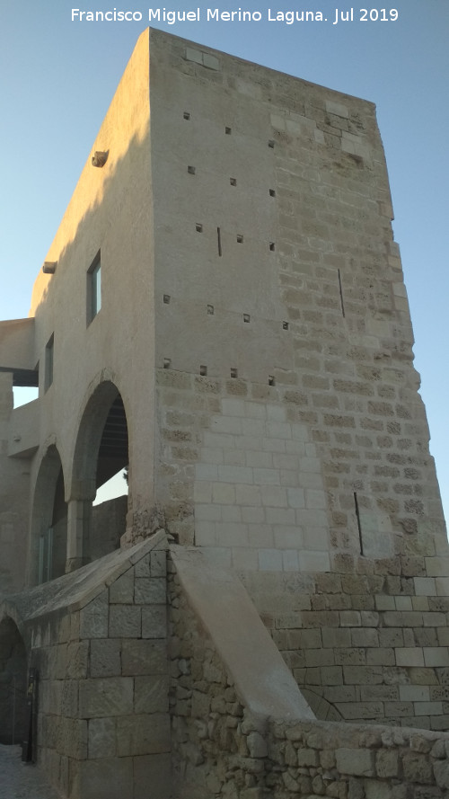 Castillo de Santa Bárbara. Torre de Santa Catalina - Castillo de Santa Bárbara. Torre de Santa Catalina. 