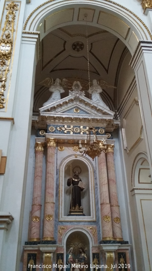 Iglesia del Consuelo - Iglesia del Consuelo. Retablo lateral