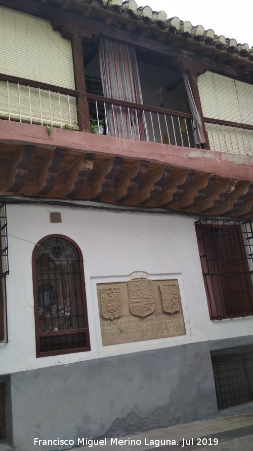 Hornacina del Santo Rostro - Hornacina del Santo Rostro. Situación