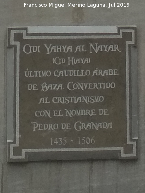 1435 - 1435. Monumento a Cid Hiaya - Baza