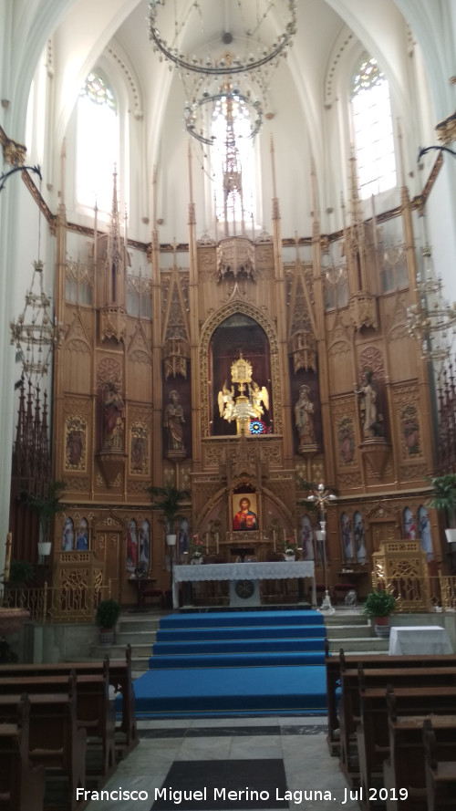 Iglesia de la Purísima Concepción - Iglesia de la Purísima Concepción. Presbiterio