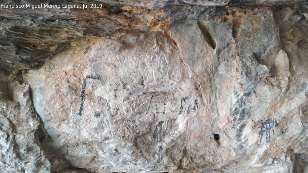 Inscripcin romana de la Cueva del Agua - Inscripcin romana de la Cueva del Agua. 