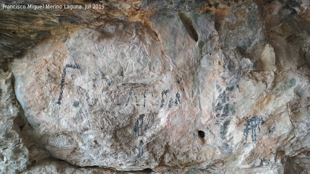 Inscripción romana de la Cueva del Agua - Inscripción romana de la Cueva del Agua. 