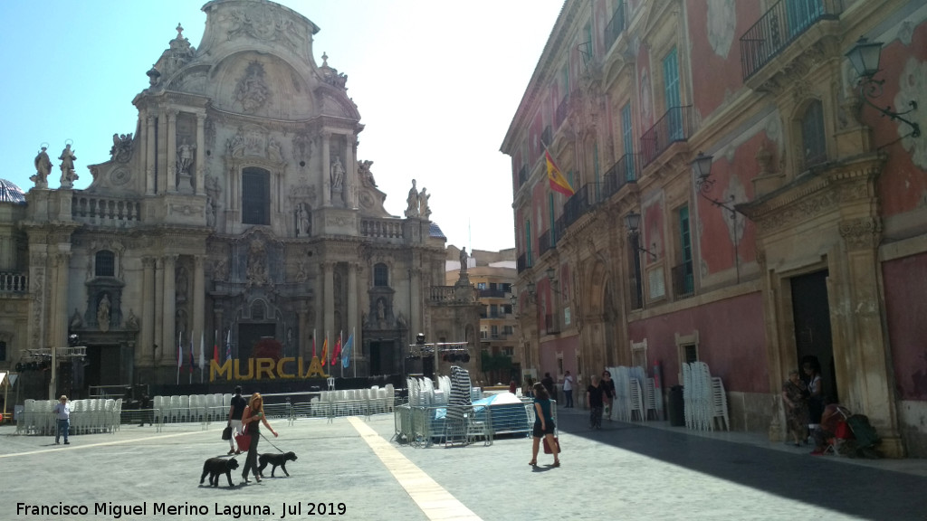 Plaza del Cardenal Belluga - Plaza del Cardenal Belluga. 