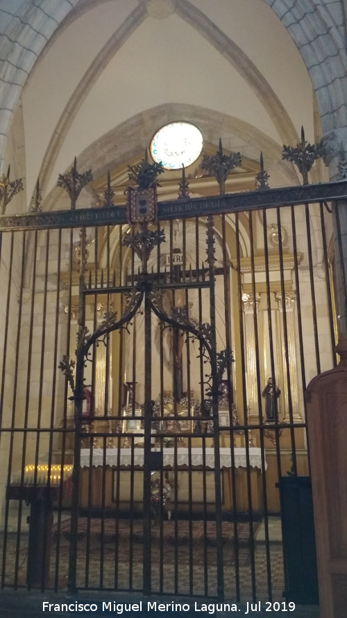 Catedral de Santa Mara. Capilla del Cristo de la Misericordia - Catedral de Santa Mara. Capilla del Cristo de la Misericordia. 