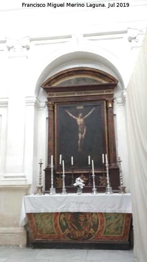Catedral de Santa María. Capilla del Cristo del Consuelo - Catedral de Santa María. Capilla del Cristo del Consuelo. 