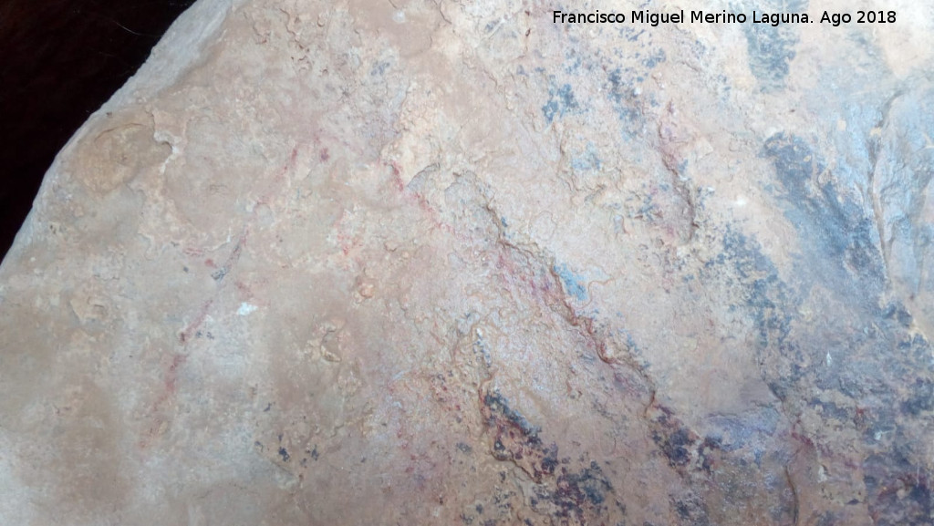 Pinturas rupestres del Abrigo de Piedra Redonda I - Pinturas rupestres del Abrigo de Piedra Redonda I. 