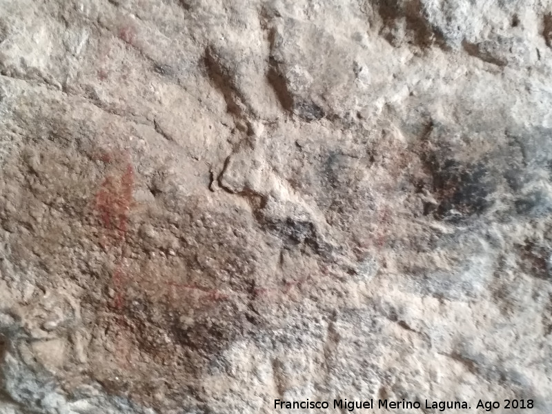 Pinturas rupestres y grabados de la Cueva de Mingo Lpez - Pinturas rupestres y grabados de la Cueva de Mingo Lpez. 