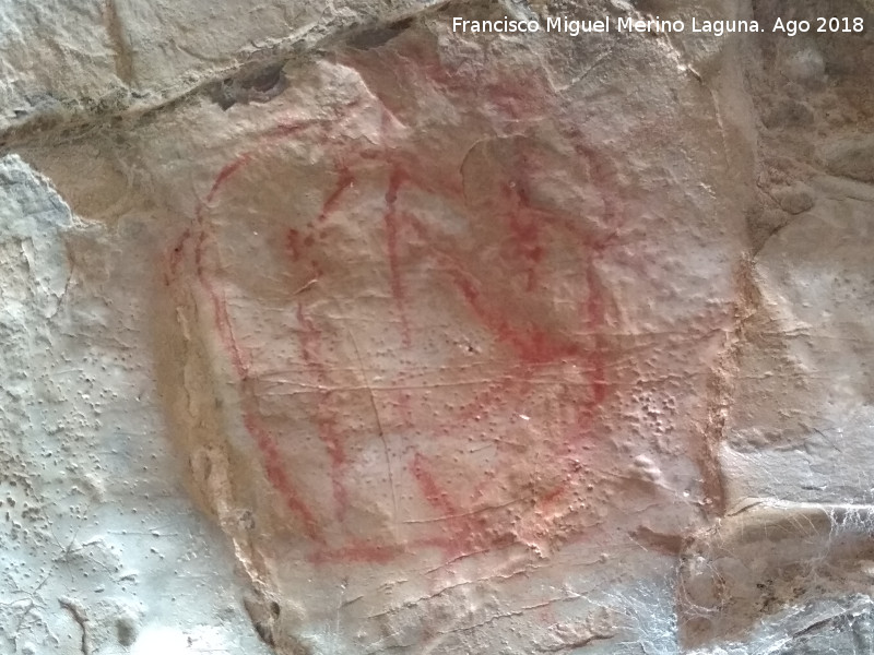 Pinturas rupestres y grabados de la Cueva de Mingo Lpez - Pinturas rupestres y grabados de la Cueva de Mingo Lpez. 