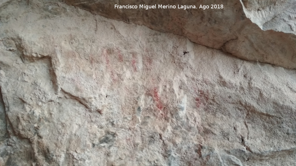 Pinturas rupestres y grabados de la Cueva de Mingo Lpez - Pinturas rupestres y grabados de la Cueva de Mingo Lpez. 