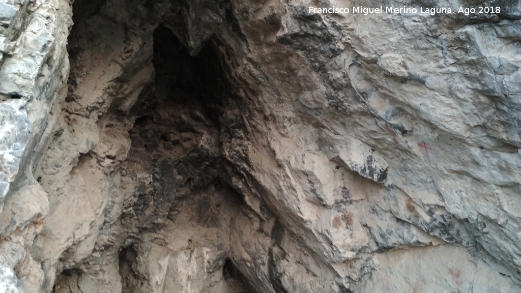 Pinturas rupestres y grabados de la Cueva de Mingo Lpez - Pinturas rupestres y grabados de la Cueva de Mingo Lpez. Cueva