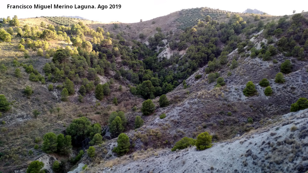 Barranco de Neblín - Barranco de Neblín. Desde el Castillo de Neblín