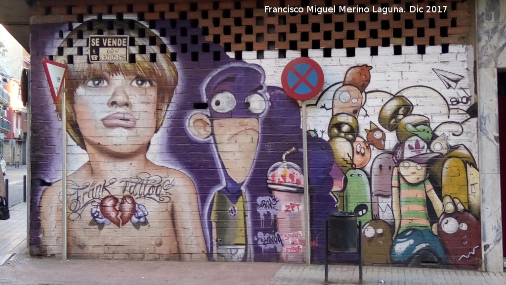 Graffiti de la Calle Bailén - Graffiti de la Calle Bailén. 
