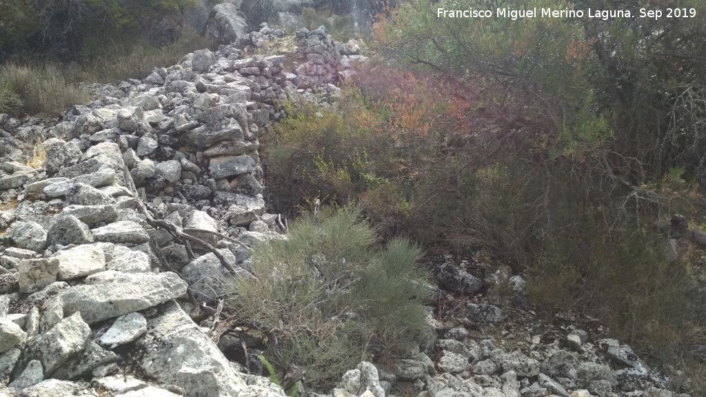 Yacimiento del Cerro de la Condesa - Yacimiento del Cerro de la Condesa. Construccin circular