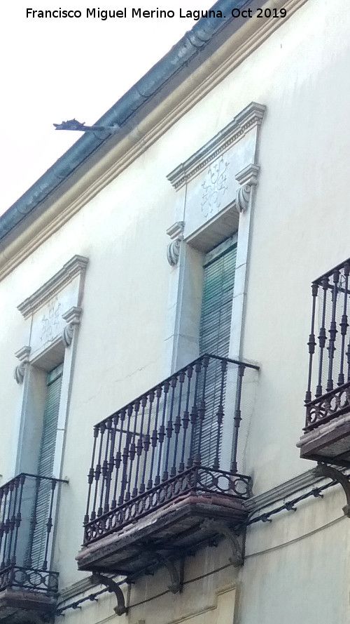 Casa de la Calle Cristóbal Colón nº 2 - Casa de la Calle Cristóbal Colón nº 2. Balcón