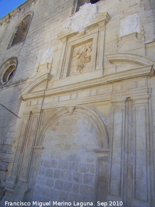 La Mota. Iglesia Mayor Abacial. Puerta del Perdn - La Mota. Iglesia Mayor Abacial. Puerta del Perdn. 