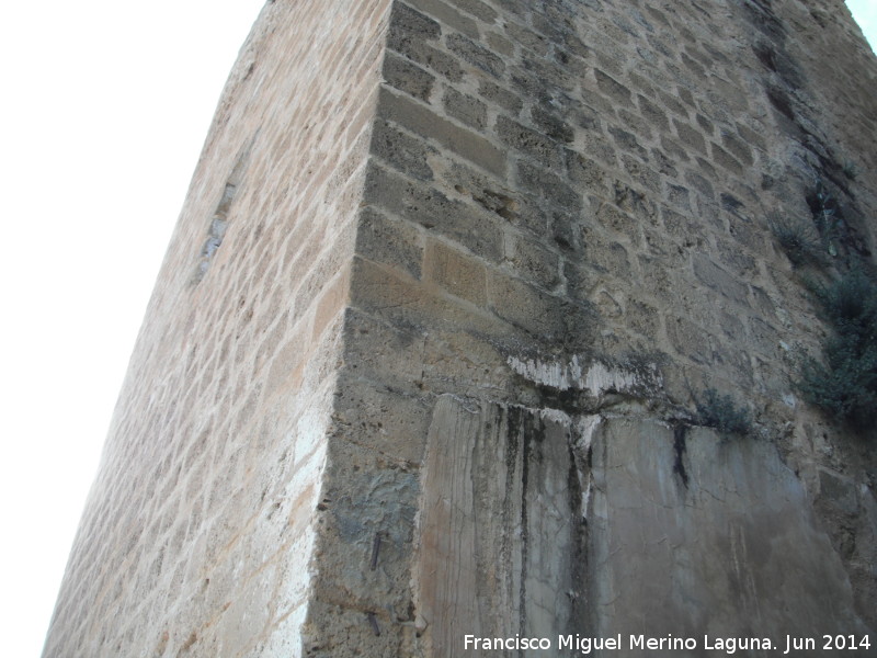 Torreón de Triana - Torreón de Triana. Esquina con marcas de cantero