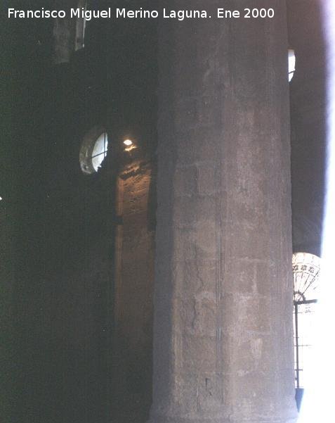 La Mota. Iglesia Mayor Abacial. Cuerpo Central - La Mota. Iglesia Mayor Abacial. Cuerpo Central. 