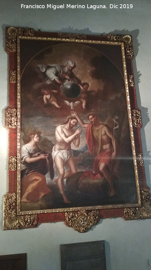 Pedro Atanasio Bocanegra - Pedro Atanasio Bocanegra. Bautismo de Cristo. Madraza - Granada