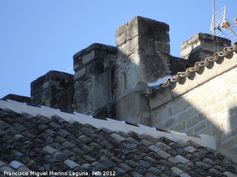 Muralla de Porcuna - Muralla de Porcuna. Torreón de las Antiguas Carnicerías