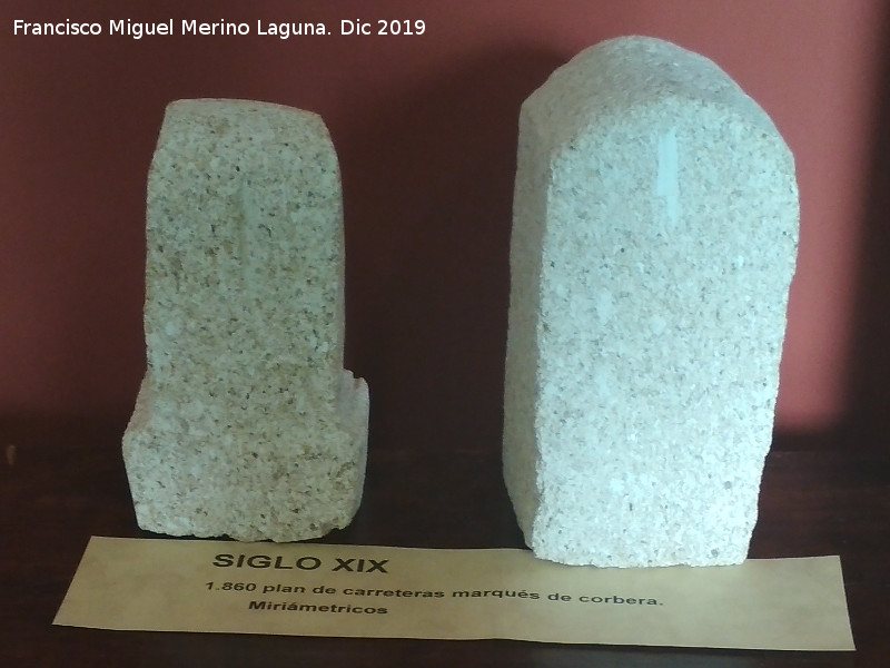 Plan de Carreteras del Marqu�s de Corbera - Plan de Carreteras del Marqu�s de Corbera. Maquetas. Archivo Hist�rico Provincial de Ja�n