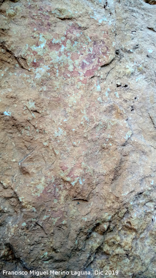 Pinturas rupestres del Poyo de la Cerradura - Pinturas rupestres del Poyo de la Cerradura. Panel