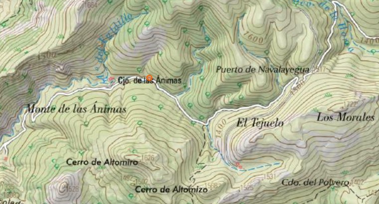 Cortijo de la Nave de las �nimas - Cortijo de la Nave de las �nimas. Mapa