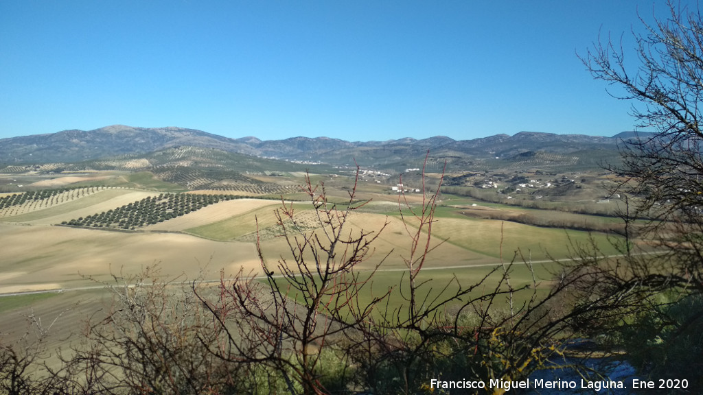 Oppidum de la Gineta - Oppidum de la Gineta. Vistas