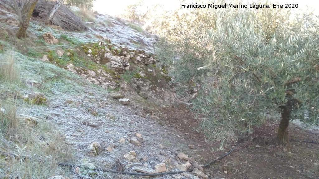 Oppidum de la Gineta - Oppidum de la Gineta. Restos