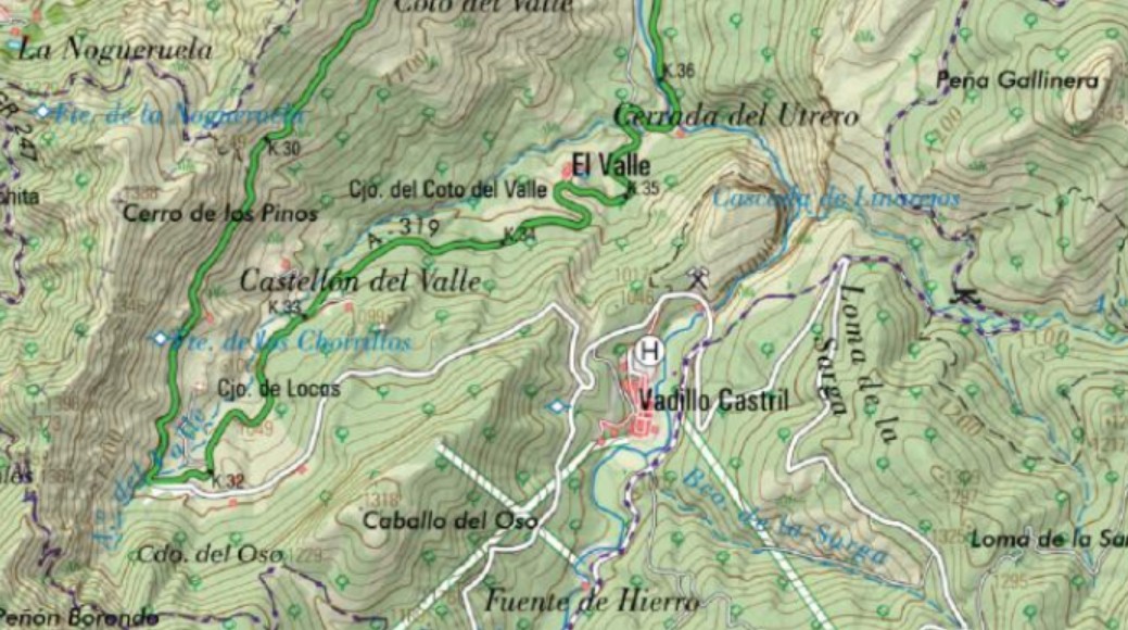 Cortijo Coto del Valle - Cortijo Coto del Valle. Mapa