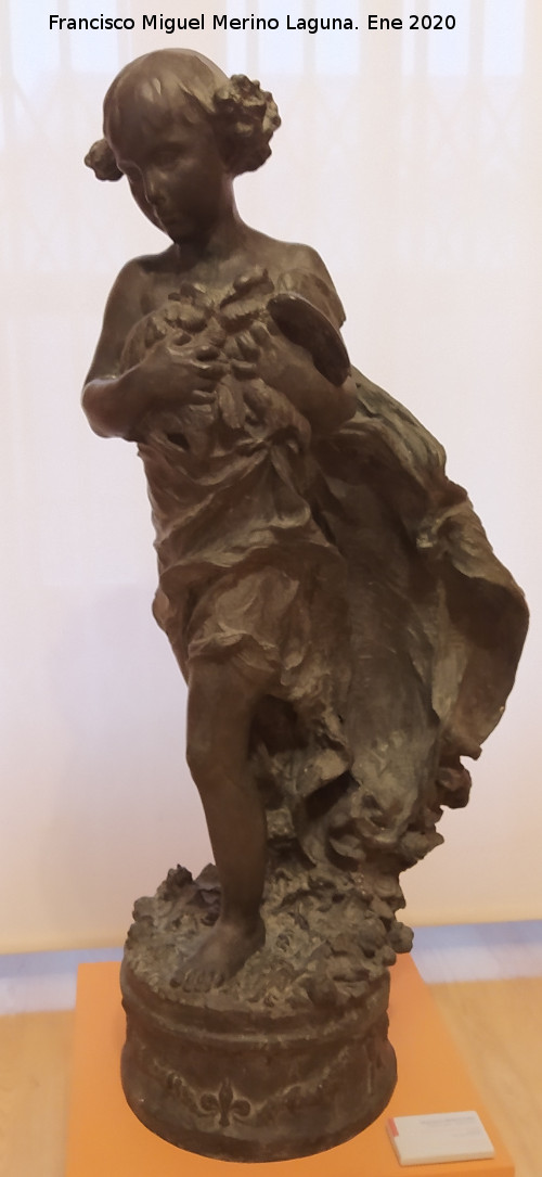 Cristina Josefa de Borb�n - Cristina Josefa de Borb�n. Infanta Cristina. De Mariano Benlliure. Museo Provincial de Ja�n