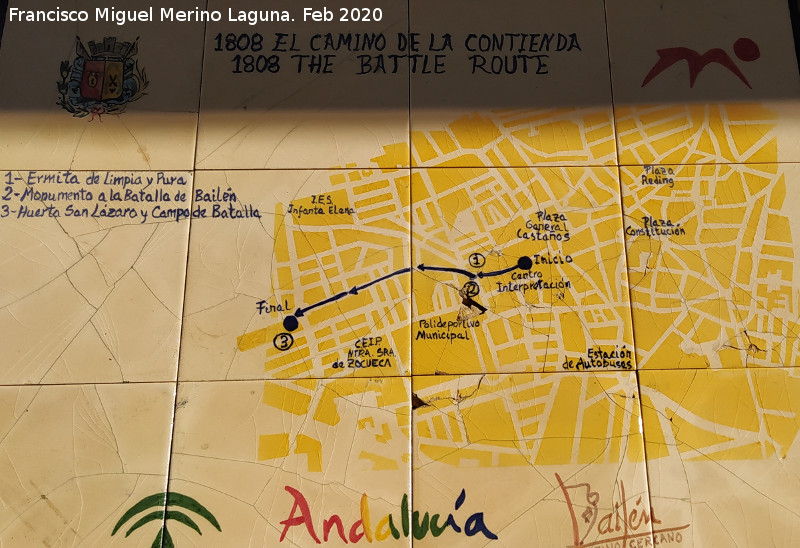 Plaza Pr�ncipes de Asturias - Plaza Pr�ncipes de Asturias. Placa