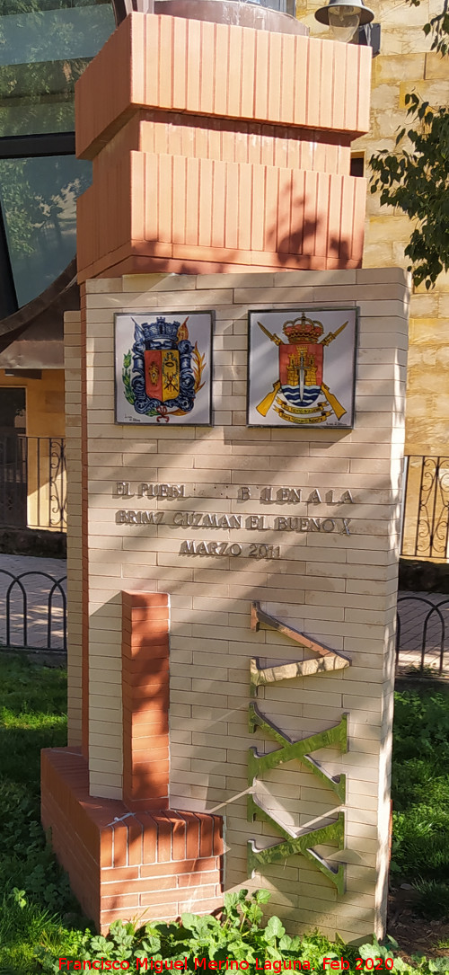Monumento a la Brigada Guzm�n el Bueno X - Monumento a la Brigada Guzm�n el Bueno X. 