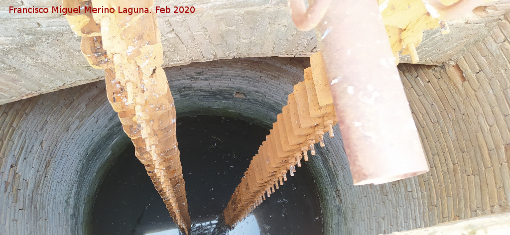 Noria de la Magdalena - Noria de la Magdalena. Canjilones