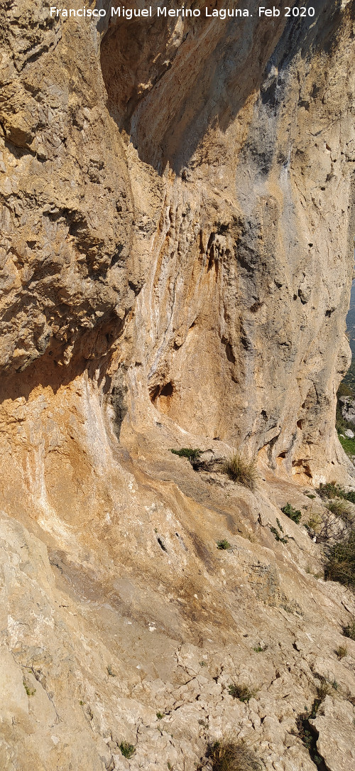 Abrigo de las Cazoletas de las Pe�as de Castro - Abrigo de las Cazoletas de las Pe�as de Castro. Abrigo