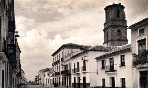 Calle Corredera San Bartolomé - Calle Corredera San Bartolomé. Foto antigua