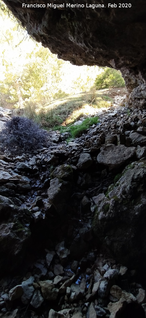 Cueva del Nacimiento del Arroyo del Barranco de la Ca�ada de las Fuentes - Cueva del Nacimiento del Arroyo del Barranco de la Ca�ada de las Fuentes. 