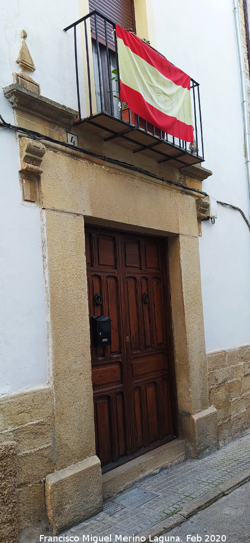 Casa de la Calle Roque Rojas n� 4 - Casa de la Calle Roque Rojas n� 4. Portada