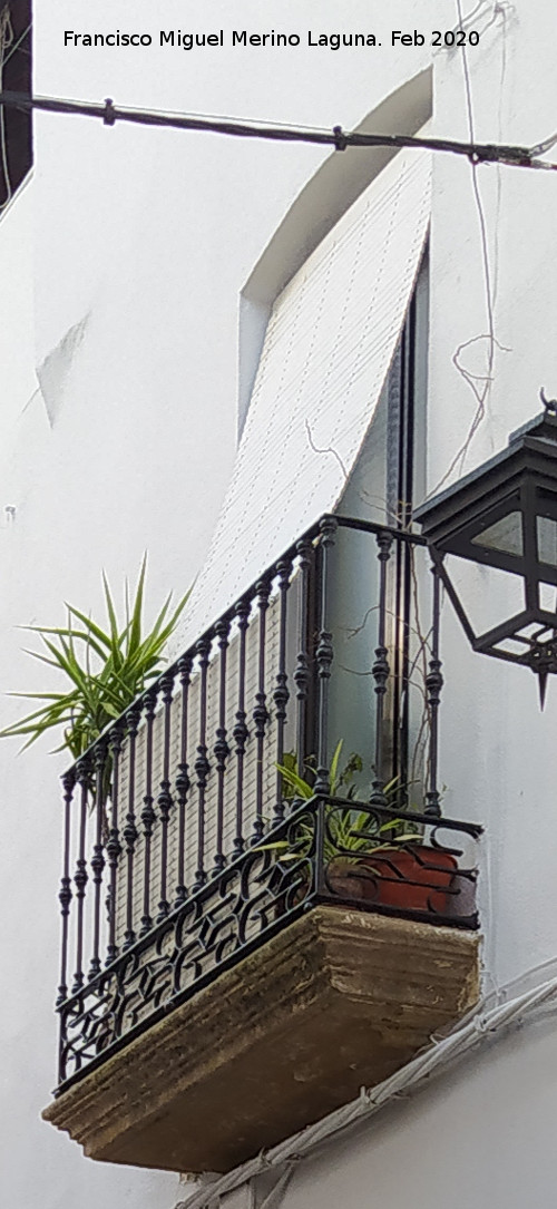 Casa de la Calle Roque Rojas n� 1 - Casa de la Calle Roque Rojas n� 1. Balc�n