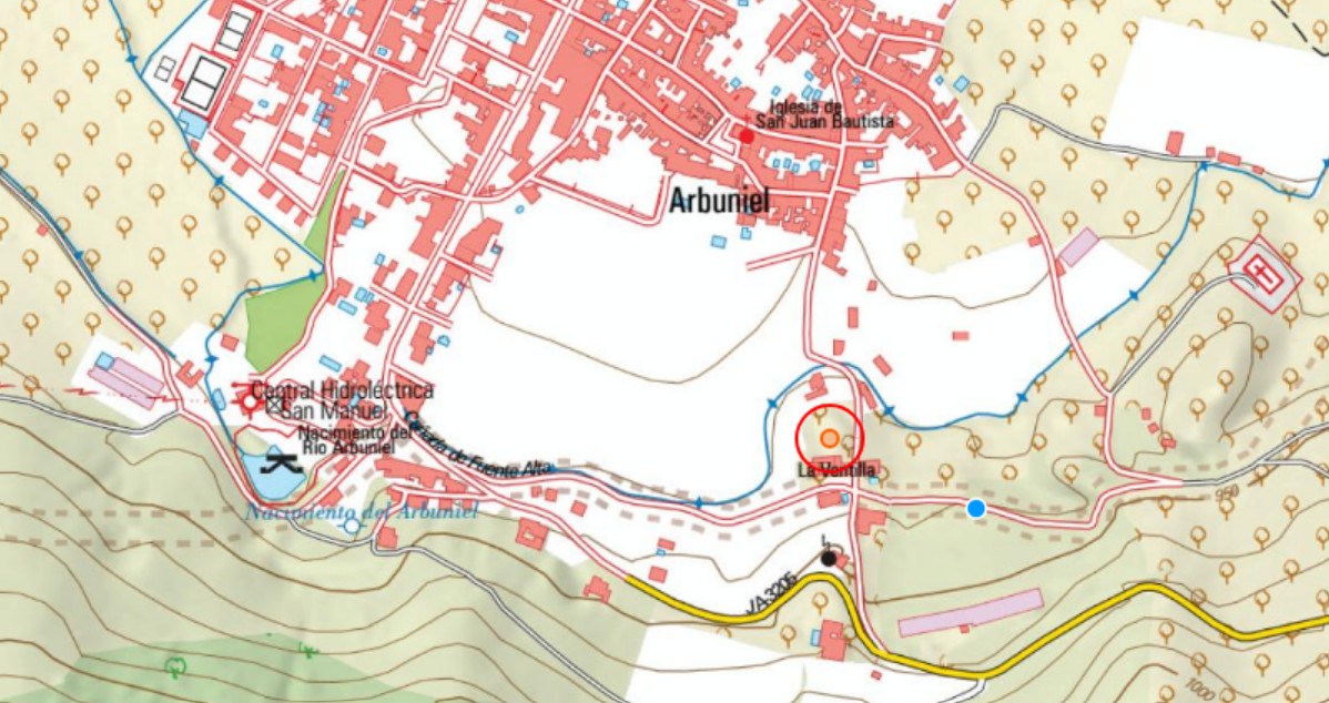 Era de la Ventilla I - Era de la Ventilla I. Mapa