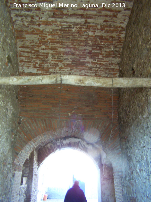 Monasterio Casería de Don Bernardo - Monasterio Casería de Don Bernardo. Bóveda del zaguán 
