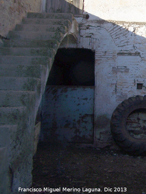 Monasterio Casería de Don Bernardo - Monasterio Casería de Don Bernardo. Acceso a las antiguas caballerizas