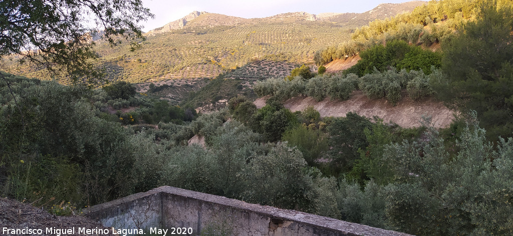 Alberca del Arroyo de la Venta - Alberca del Arroyo de la Venta. Vistas hacia el Salto de la Yegua