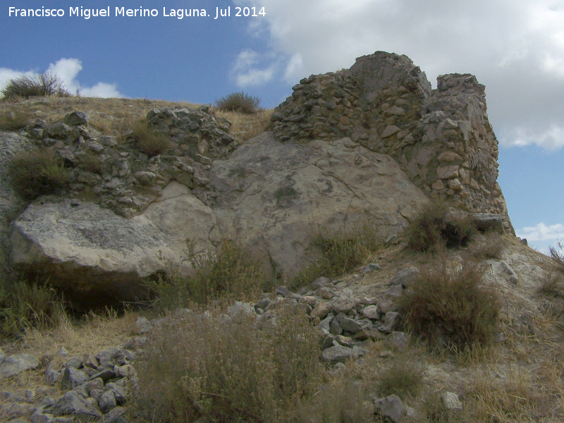 Castillo del Tejar de los Moros - Castillo del Tejar de los Moros. Torreón
