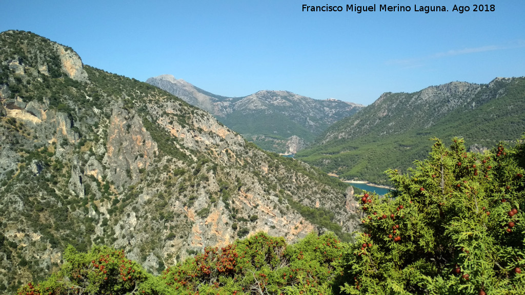Caada del Sabinar - Caada del Sabinar. Vistas hacia el Pantano del Quiebrajano