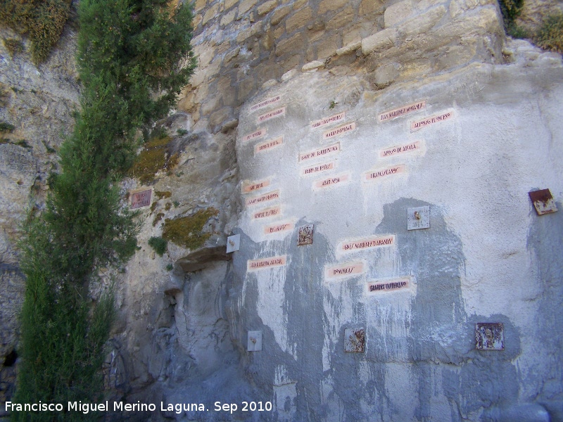 La Mota. Muro de la Memoria - La Mota. Muro de la Memoria. 