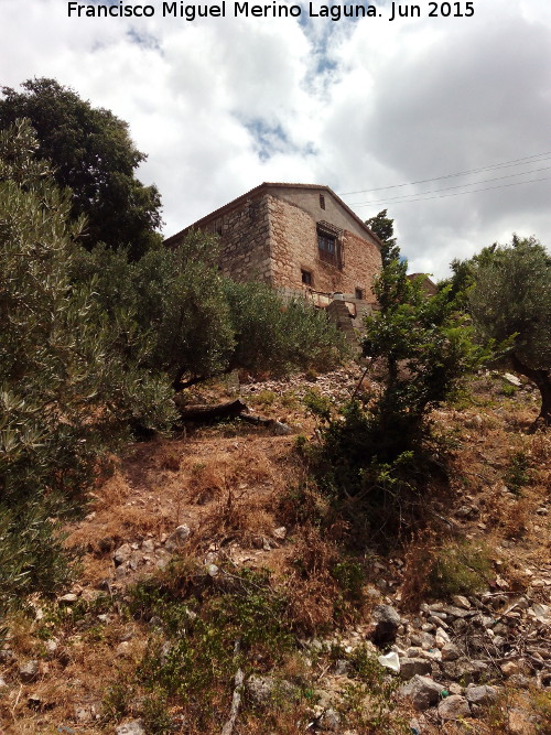 Casería del Conde - Casería del Conde. Desde el arroyo